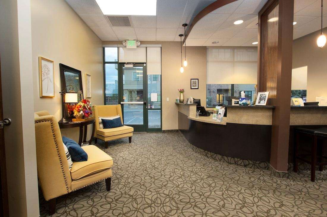 InnerBloom boise dentist | entrance of Innberbloom Dental Studio