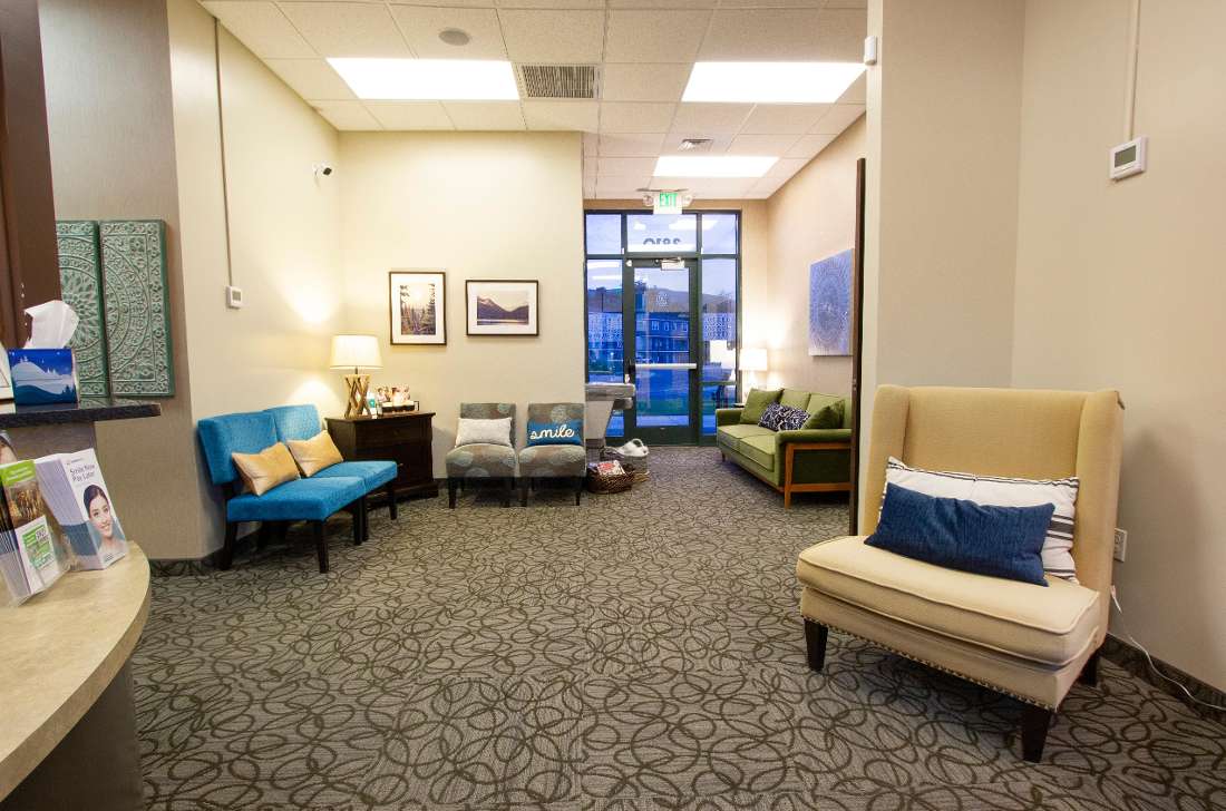 InnerBloom boise dentist | lobby area