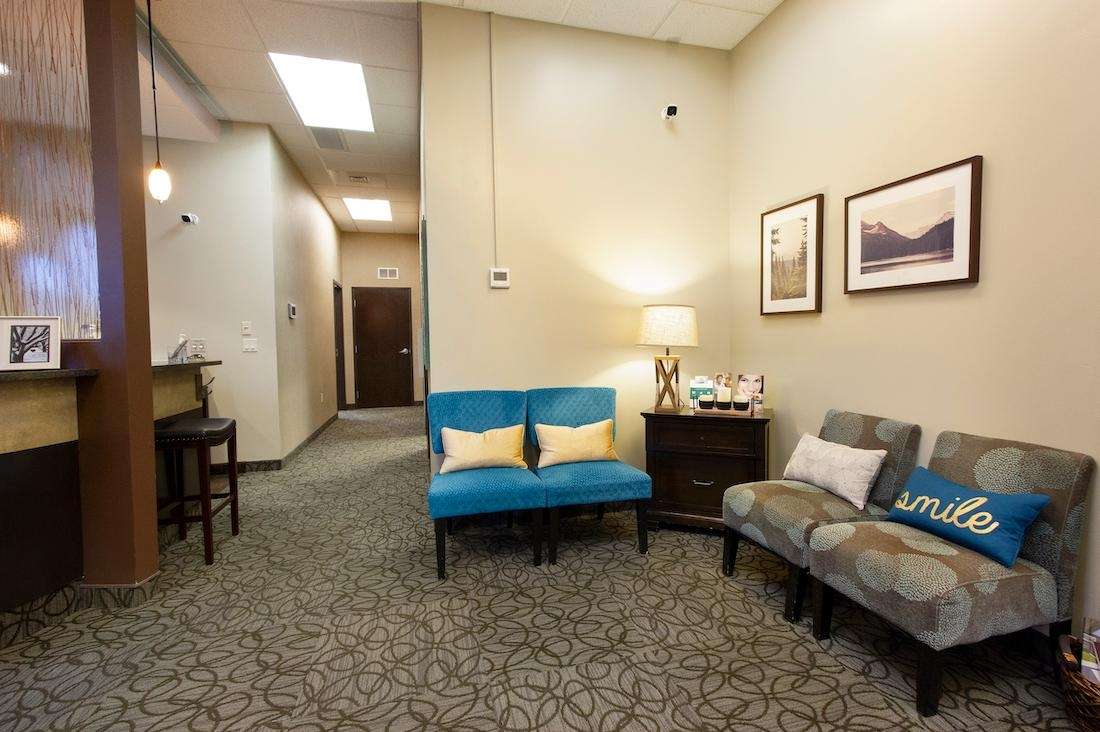 InnerBloom Waiting area at boise dental office